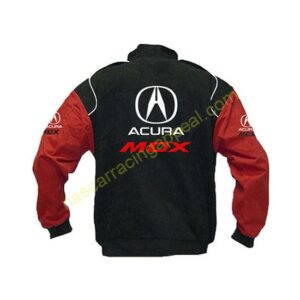 Acura MDX Racing Jacket Black and Red back
