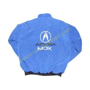 Acura MDX Racing Jacket Blue back