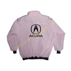 Acura Racing Jacket Pink back