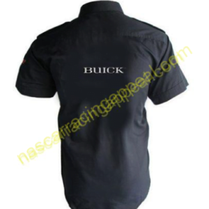 Buick, Crew, Shirt, Black, Racing Shirt, NASCAR Shirt,