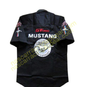 Ford 40th Mustang Black Crew Shirt