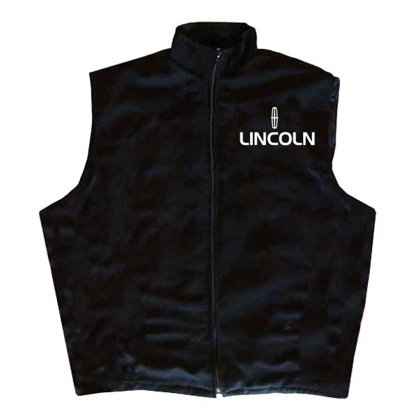Lincoln Vest Black front