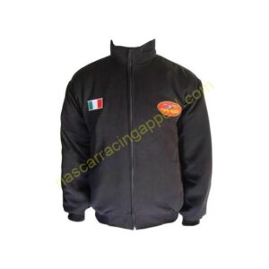 Moto Guzzi Italian Flag Motorcycle Jacket Black