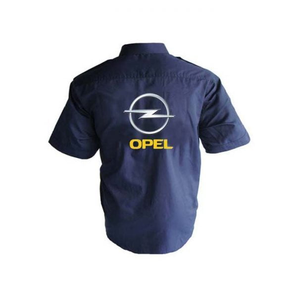 Opel Blue Crew Shirt back