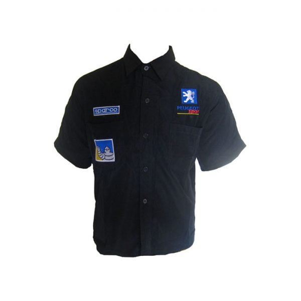 Peugeot Crew Shirt Black front