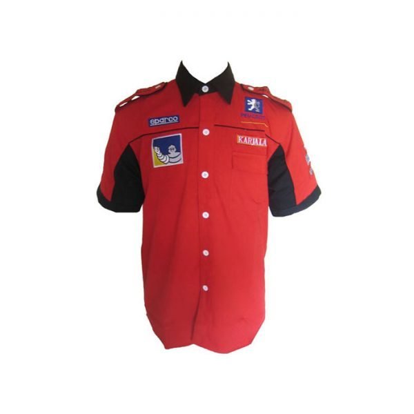 Peugeot Crew Shirt Red front