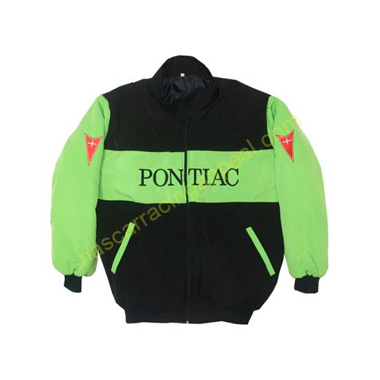 Pontiac, Racing jackets, Black and Green, NASCAR Jacket ...