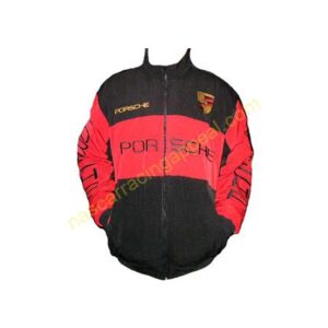 Porsche Racing Jacket Red and Black