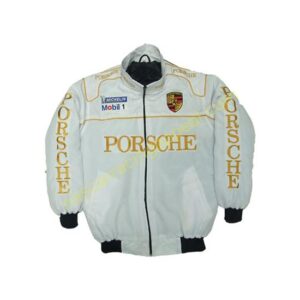 Porsche Racing Jacket White