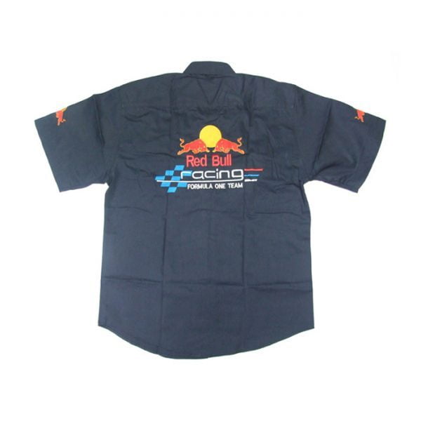 Red Bull Crew Shirt Dark Blue back