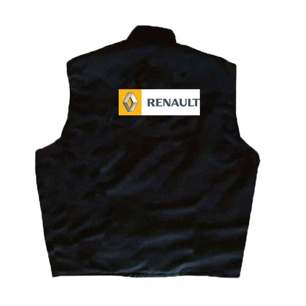 Renault Black Vest Back