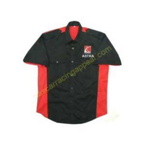 Saturn Astra Black and Red Crew Shirt front 600x600