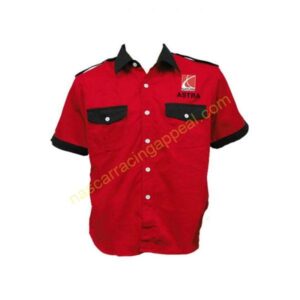 Saturn Astra Red and Black Crew Shirt front 600x600