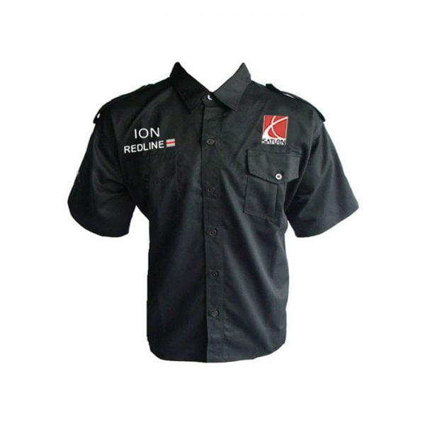 Saturn Ion Redline Black Crew Shirt front