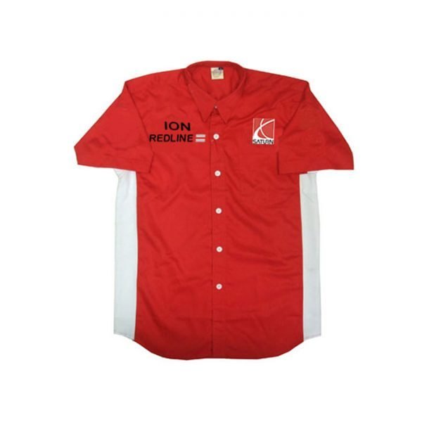Saturn Ion Redline Red and White Crew Shirt front