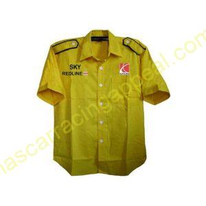 Saturn Sky Redline Yellow Crew Shirt front 600x600