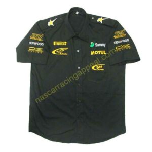 Subaru Racing Shirt, Crew Shirt Black, NASCAR Shirt,