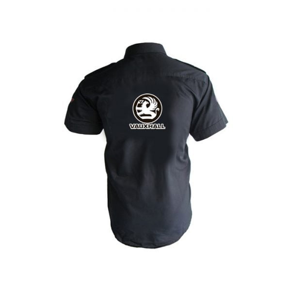 Vauxhall Crew Shirt Black back