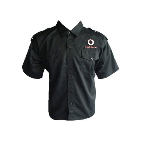 Vodafone Crew Shirt Black front