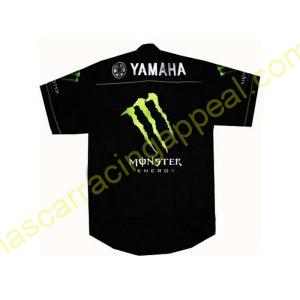 Yamaha Monster Energy Crew Shirt Black back 600x600