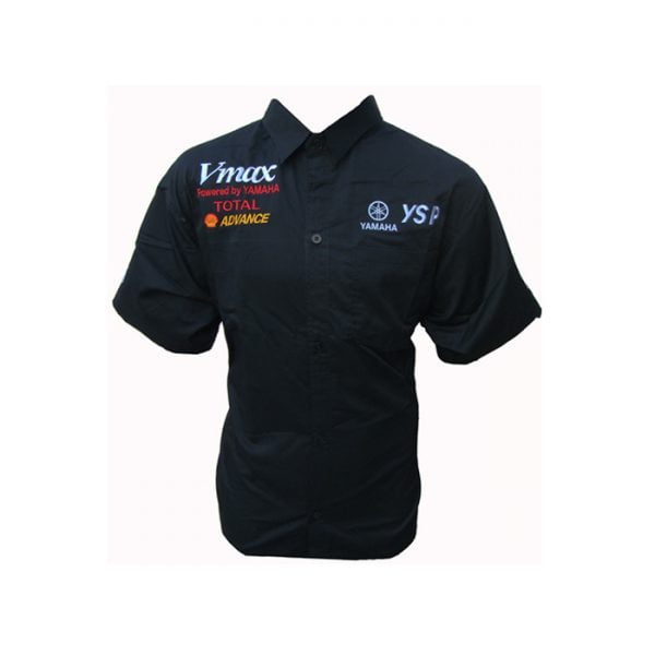 Yamaha VMAX Crew Shirt Hemd Black