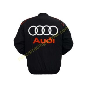 Audi Racing Jacket Black back