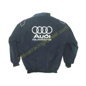 Audi Quattro Navy Blue Jacket back