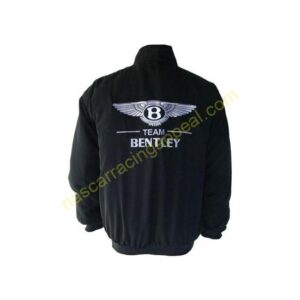 bentley team black jacket back