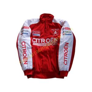Citroen C4 Racing Jacket White & Red
