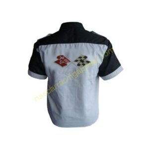 Corvette C2 Crew Shirt Gray