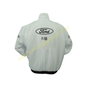 Ford F 150 White Racing Jacket