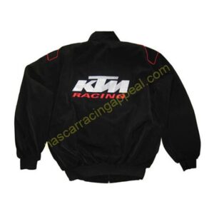 KTM Motorcycle Jacket Black front