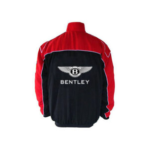 Bentley Racing Jacket Red and Black back
