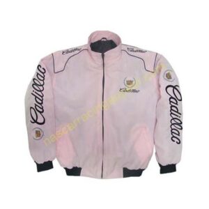 Cadillac Racing Jacket Light Pink
