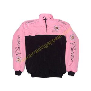 Cadillac Racing Jacket Pink and Black