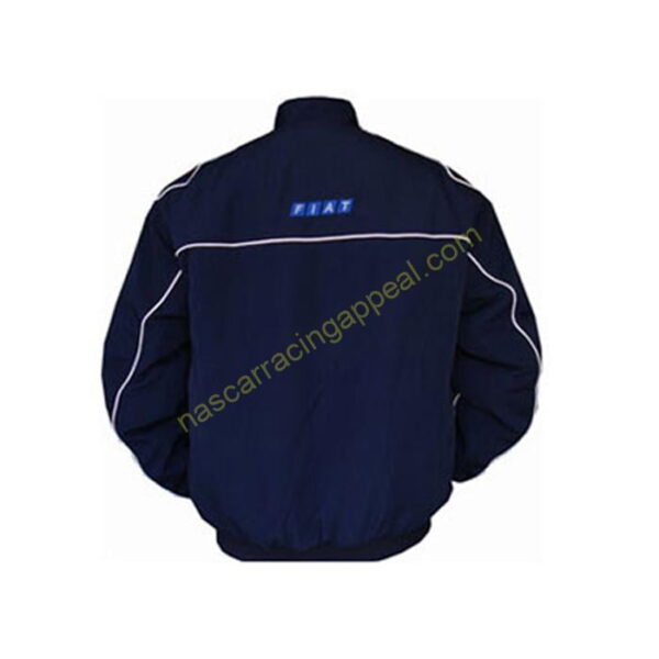 Fiat Racing Jacket Dark Blue back