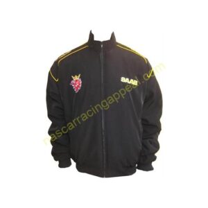 Saab Black Racing Jacket Coat