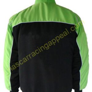 Plain Jacket Light Green and Black