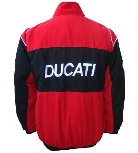Ducati Racing Jacket Red and Black back