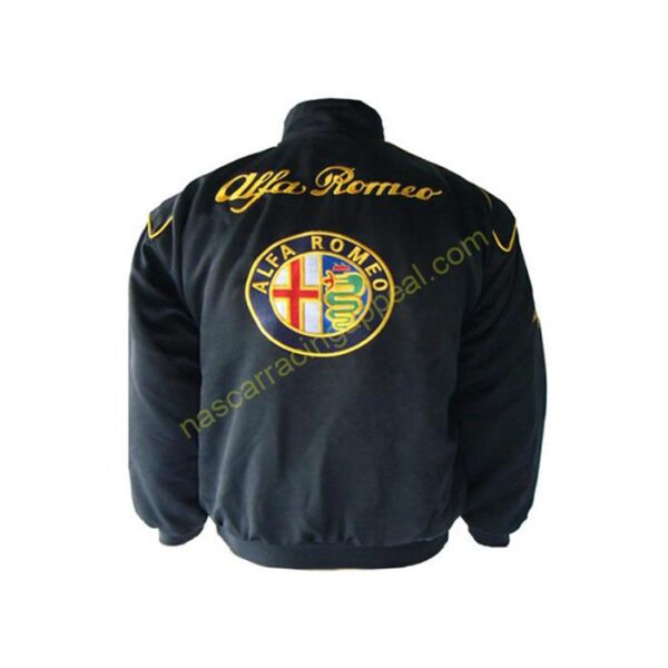 Alfa Romeo Racing Jacket Black back