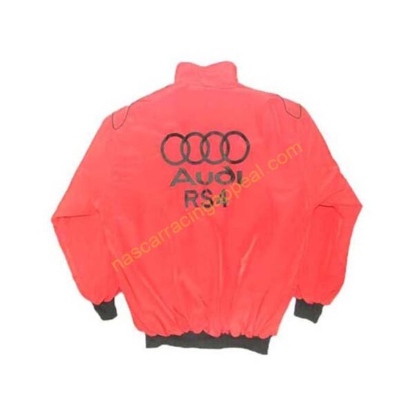 Audi RS4 Racing Jacket Red back