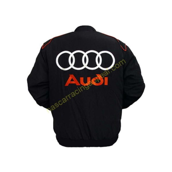 Audi Racing Jacket Black back