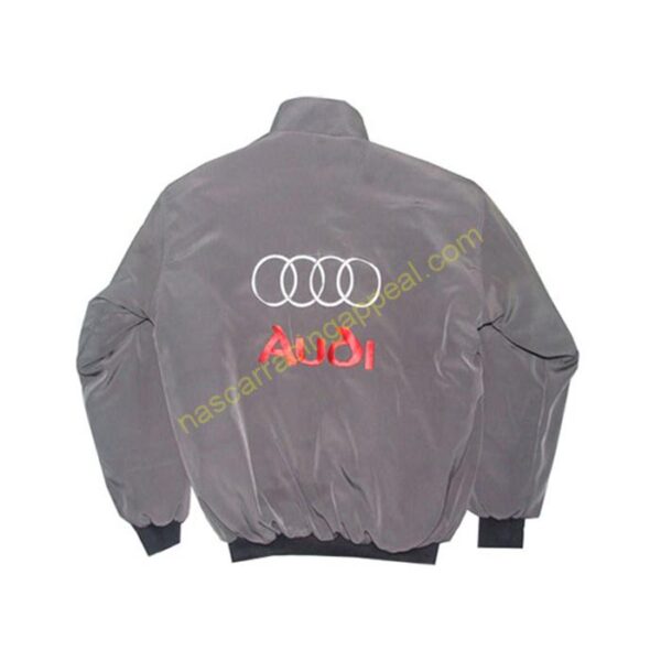 Audi Racing Jacket Dark Gray back