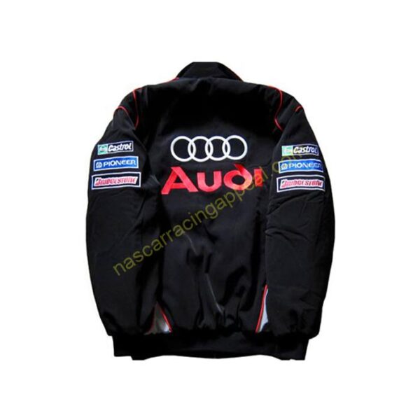 Audi Sport Racing Jacket Black back