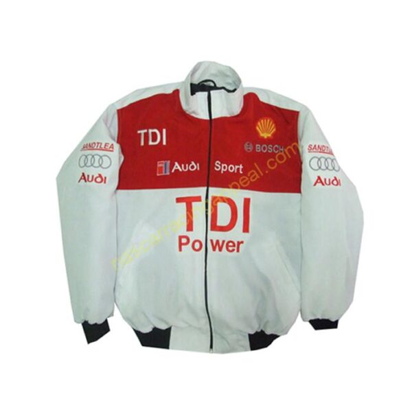 Audi Sport TDI Power White Racing Jacket