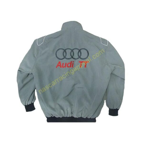 Audi TT Racing Jacket Dark Gray back