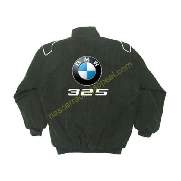 BMW 325 Racing Jacket Black back