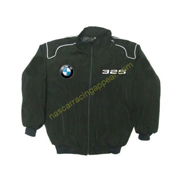 BMW 325 Black With White Piping Racing Jacket