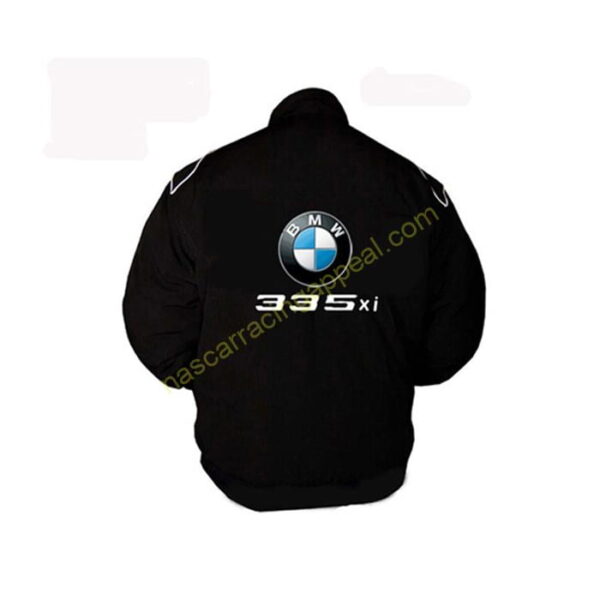 BMW 335xi Racing Jacket Black back