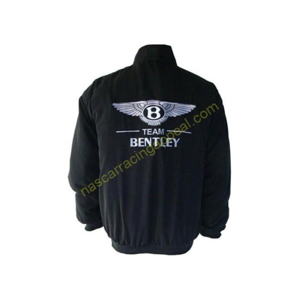 Bentley Black Racing Jacket Jacke back